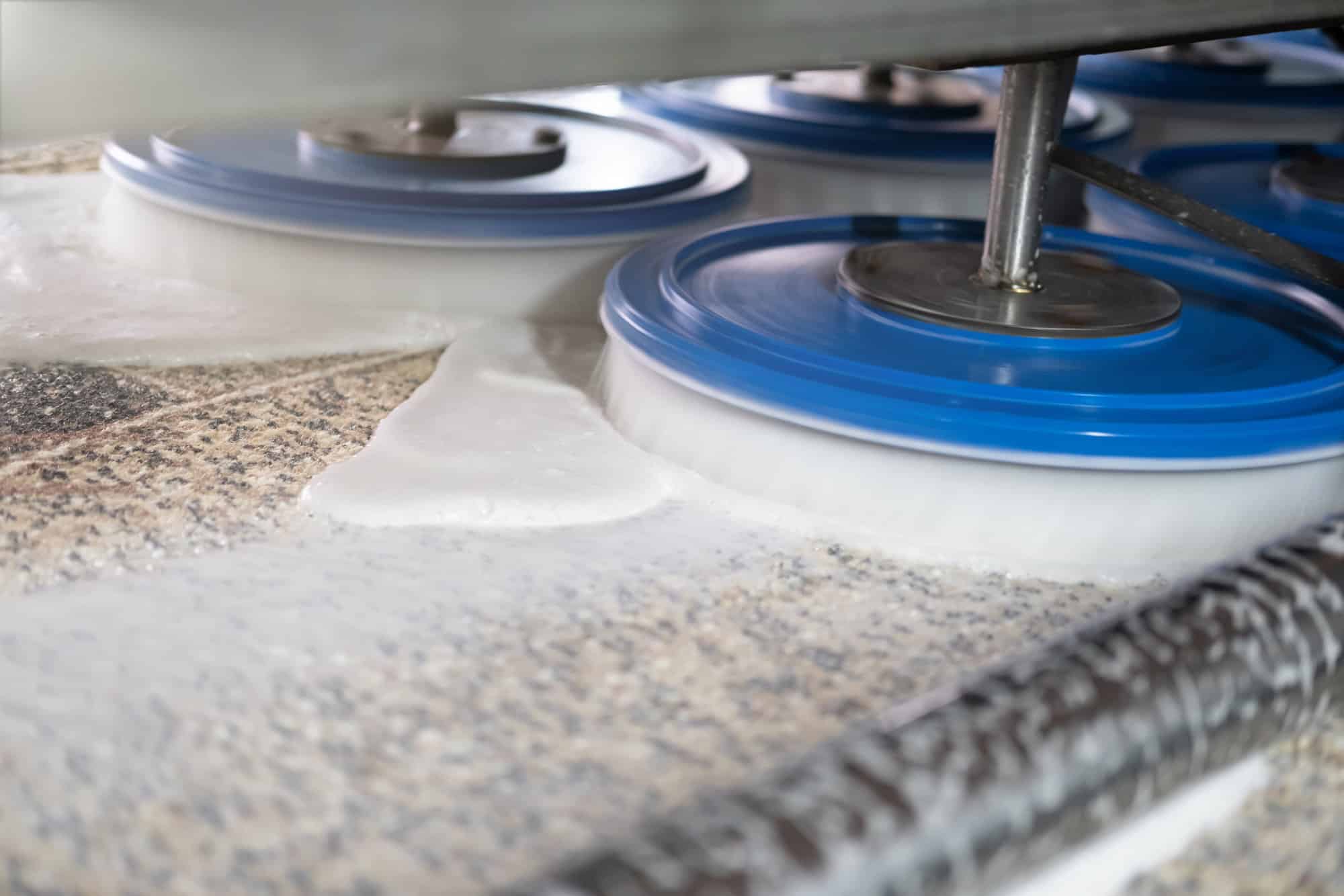 Professional carpet cleaning machine deep-cleaning a carpet in Canberra