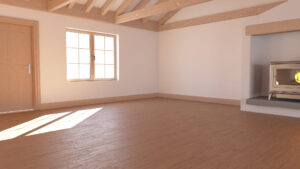 Empty rental property prepared for end-of-lease cleaning in Canberra