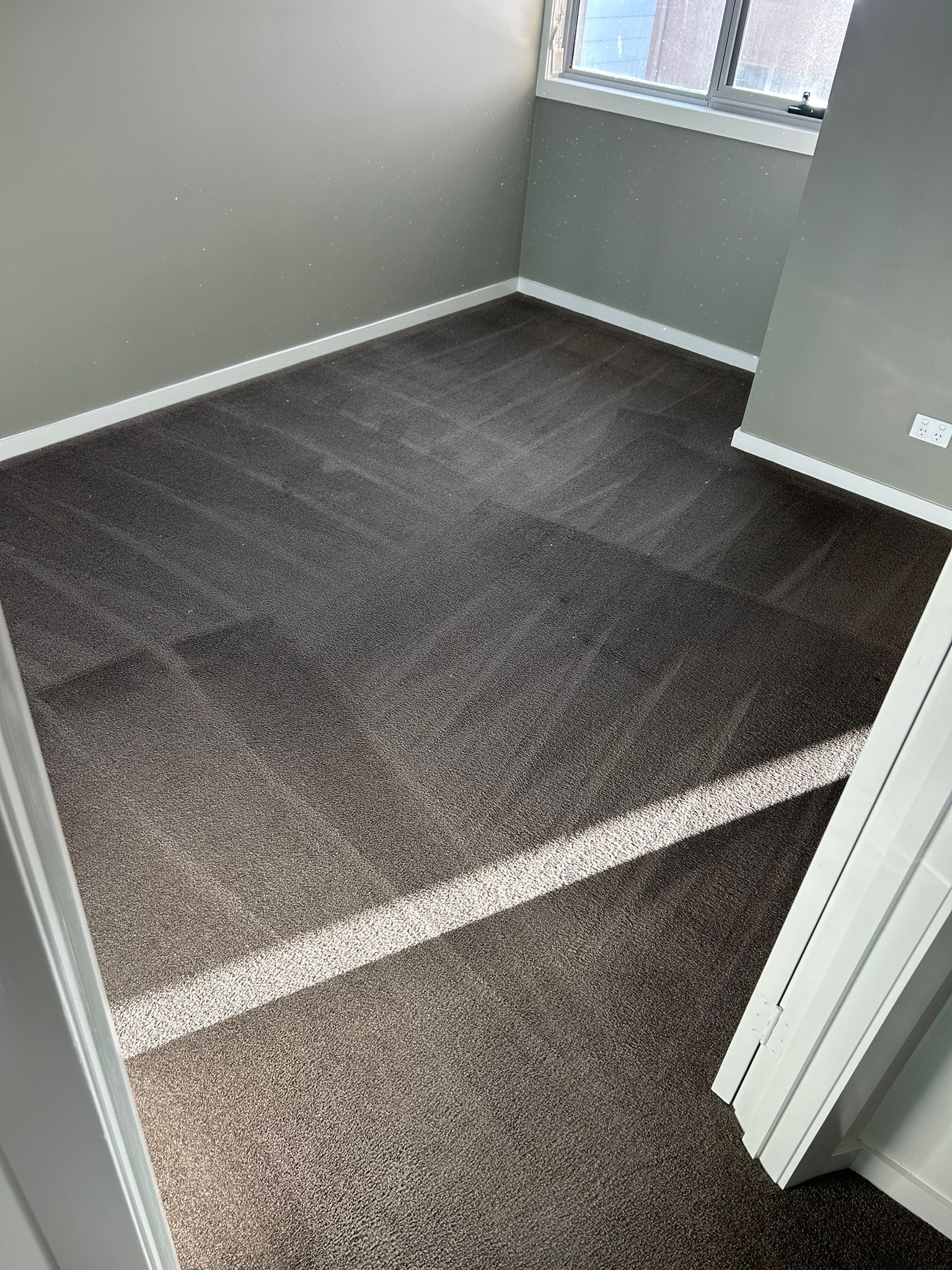 Freshly cleaned floor in a Canberra home