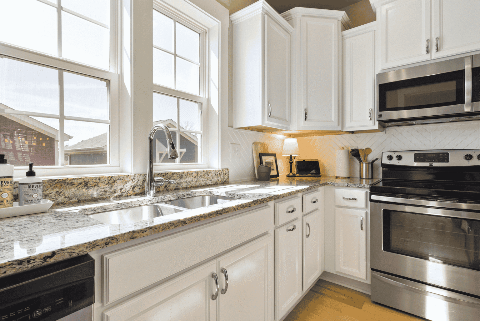 A clean kitchen