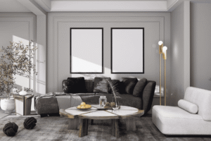 Furnished rental prepared for end-of-lease cleaning in Canberra